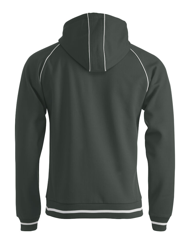 Veste grise avec capuche – Image 2