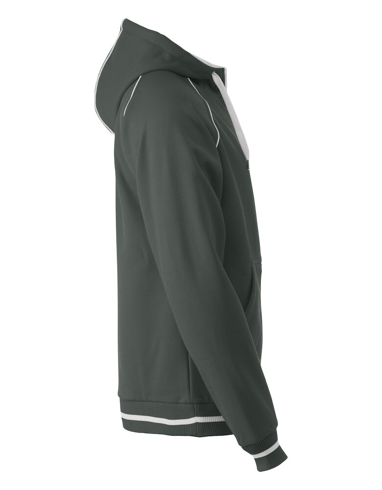 Veste grise avec capuche – Image 4